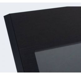 Rámeček pro panel Envision7, černý hliník