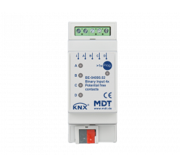 Binární vstupy 4násobné, 2M, bezpotenciálové vstupy