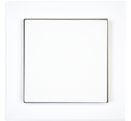 KNX 2tlačítko 55x55 mm, bílá