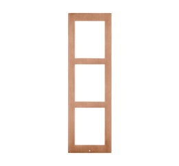 Control4 rámeček 3 moduly pro zapuštěnou montáž, venetian bronze