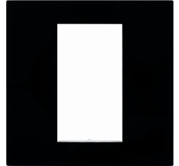 Rámeček v designu Contemporary, lesklá černá