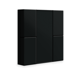 KNX 4tlačítko, matná černá
