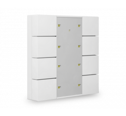 KNX 8tlačítko Plus, matná bílá