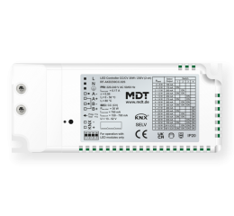 KNX RF+ LED zdroj CC/CV 30 W / 230 V, 2 kanály, KNX Secure