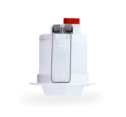 KNX čidlo přítomnosti 360° L2 IP44, matná bílá