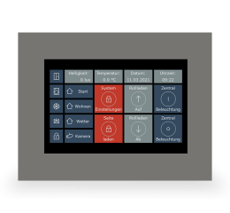 KNX 7" dotykový panel VisuControl, 17,7 cm