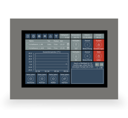 KNX 10" dotykový panel VisuControl, 25,6cm