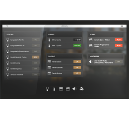 delégo 15" dotykový nástěnný panel Plus, černý