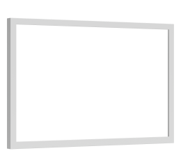Rámeček pro Control4 panel 8" řady T5, provedení White