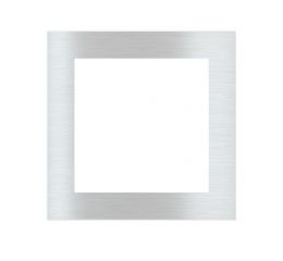 Deep kovový rámeček, otvor 60x60 mm, provedení Aluminum (GBQ)