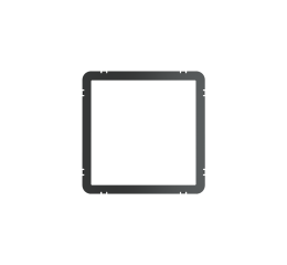 Plastový rámeček pro vypínače řad 71 a 20venti do venkovní krytky