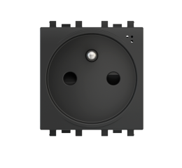 Zásuvka 230 V pro řadu Proxima, bezšroubové svorky, česká, barva antracit RAL 7016