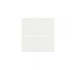 Fenix čtvercové hmatníky (4 ks), provedení White Malé