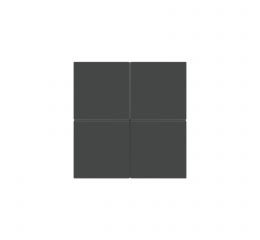 Fenix čtvercové hmatníky (4 ks), provedení Grey Bromine