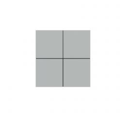 Fenix čtvercové hmatníky (4 ks), provedení Grey Efeso