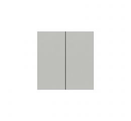 Plastové hmatníky na výšku (2 ks), barva Silver (GAG)