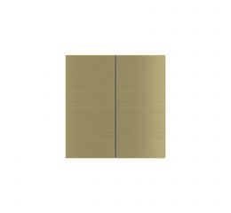 Kovové hmatníky na výšku (2 ks), provedení Brass (GBB)