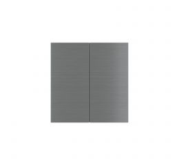 Kovové hmatníky na výšku (2 ks), provedení Titanium (GBS)