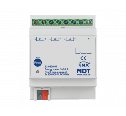 Třífázový elektroměr 3x 20 A, přímé měření, 4M, 230/400 V AC