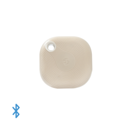 Shelly Blu Button Tough 1, odolné bateriové tlačítko, Bluetooth, mocha