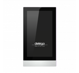 Kovový rámeček pro 5" delégo panel, provedení Aluminum (GBQ)