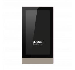 Kovový rámeček pro 5" delégo panel, lakovaný v barvě Beaver Ottawa FCO