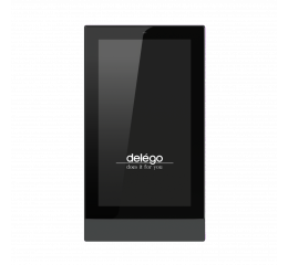 Kovový rámeček pro 5" delégo panel, lakovaný v barvě Grey Bromine FGB