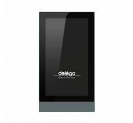 Kovový rámeček pro 5" delégo panel, lakovaný v barvě Green Commodore FVC