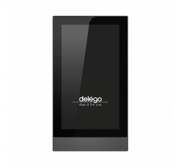 Kovový rámeček pro 5" delégo panel, provedení Carbon (GBU)