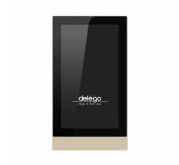 Kovový rámeček pro 5" delégo panel, lakovaný v barvě Beige Luxor FBL