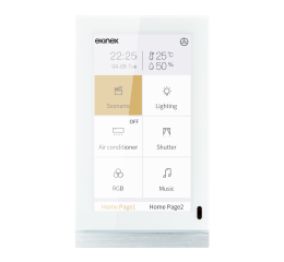 Ovladač Touch&Control, 5" dotykový displej, bílý
