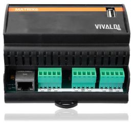 Vivaldi DSP maticový přepínač 6x6, KNX IP, LAN