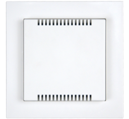 KNX čidlo teploty 55x55 mm, matný bílá