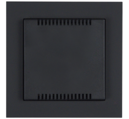 KNX čidlo teploty 55x55 mm, matná černá