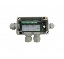Teplotní kontroler, 6násobný, montáž na povrch, pro čidla typu PT1000