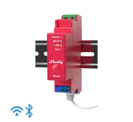 Shelly Pro 1PM, spínací modul na DIN lištu, měření spotřeby, WiFi, LAN