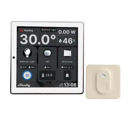 Shelly Wall Display bílý + Blu H&T Ivory