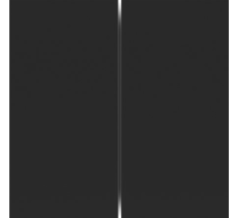 Fenix hmatníky na výšku (2 ks), provedení Nero Ingo