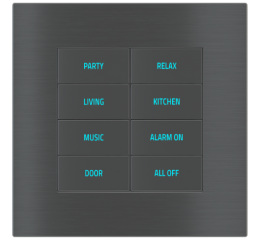 Vypínač 20venti, 8 podsvícených tlačítek, senzor přiblížení, měření teploty