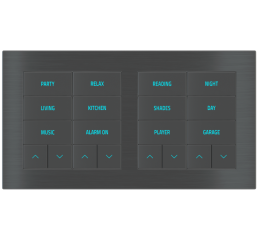 Vypínač 20venti, 10 podsvícených tlačítek, senzor přiblížení, měření teploty