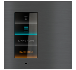 Dotykový ovladač Signum, měření teploty a vlhkosti