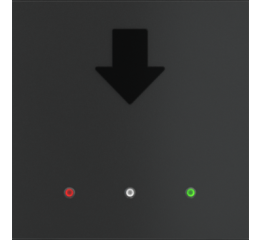 Držák karet, KNX, černá