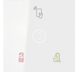 Čtečka karet, KNX, bílá