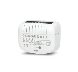 Nice dvojitý spínací modul (2x 5A) s měřením spotřeby