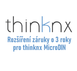 Rozšíření záruky o 3 roky pro thinknx MicroDIN