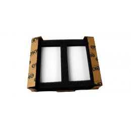 Plastové hmatníky na výšku (2 ks), barva Ice White (GAA)