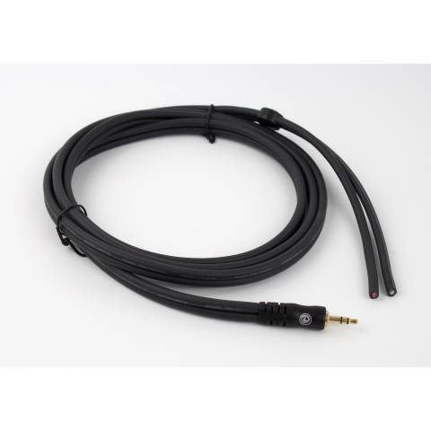 PlanetWaves 3,5mm stereo Jack na neukončený 2žílový kabel 1,8 m