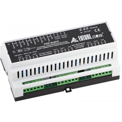 6 kanálový RLC stmívač se 6 vstupy, IP