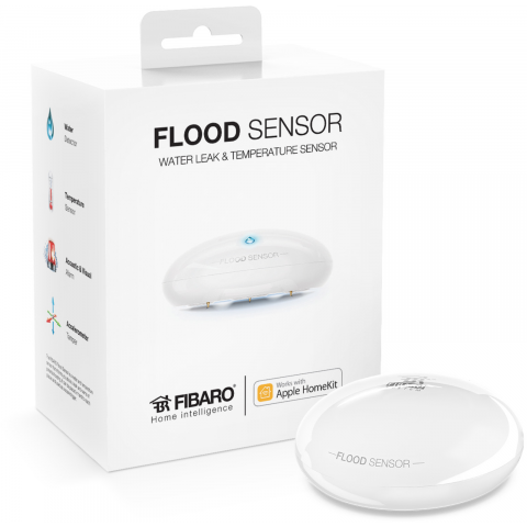 Fibaro Čidlo zaplavení pro Apple HomeKit (Bluetooth)