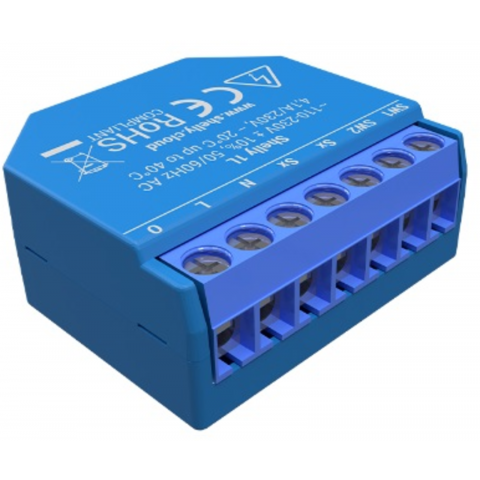 Shelly 1L, spínací modul, WiFi